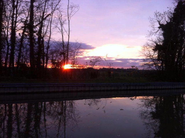 A stunning view from one of our boats